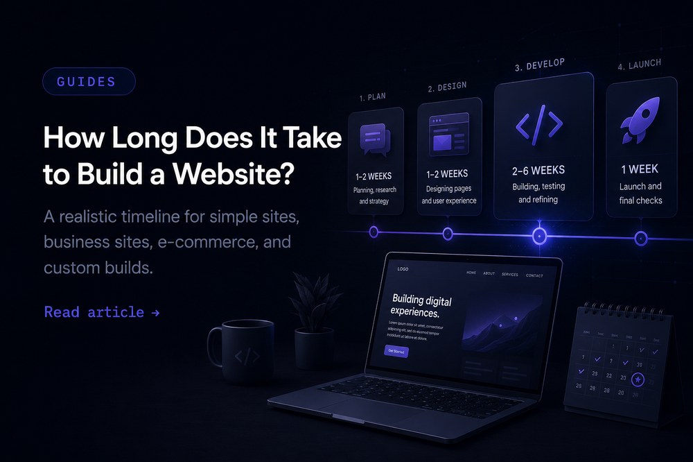 How Long Does It Take to Build a Website?
